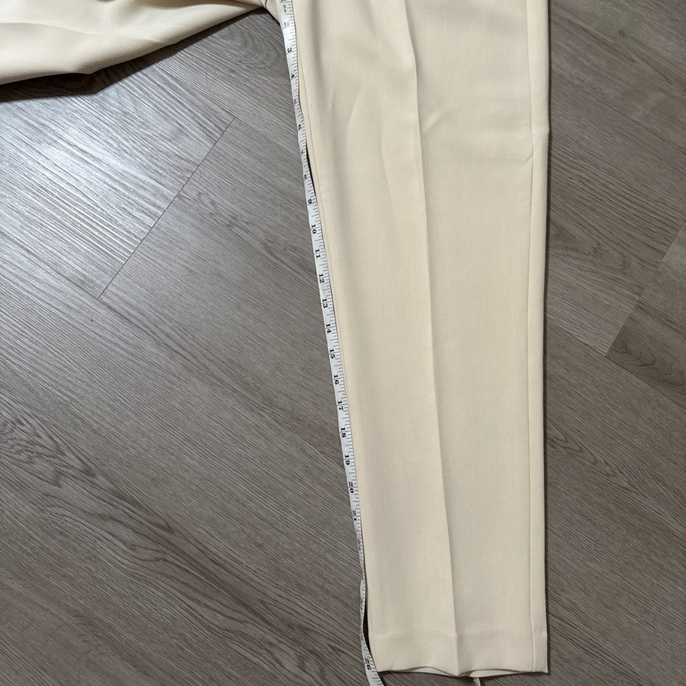 Zara Cream Trousers - Picture 9 of 10